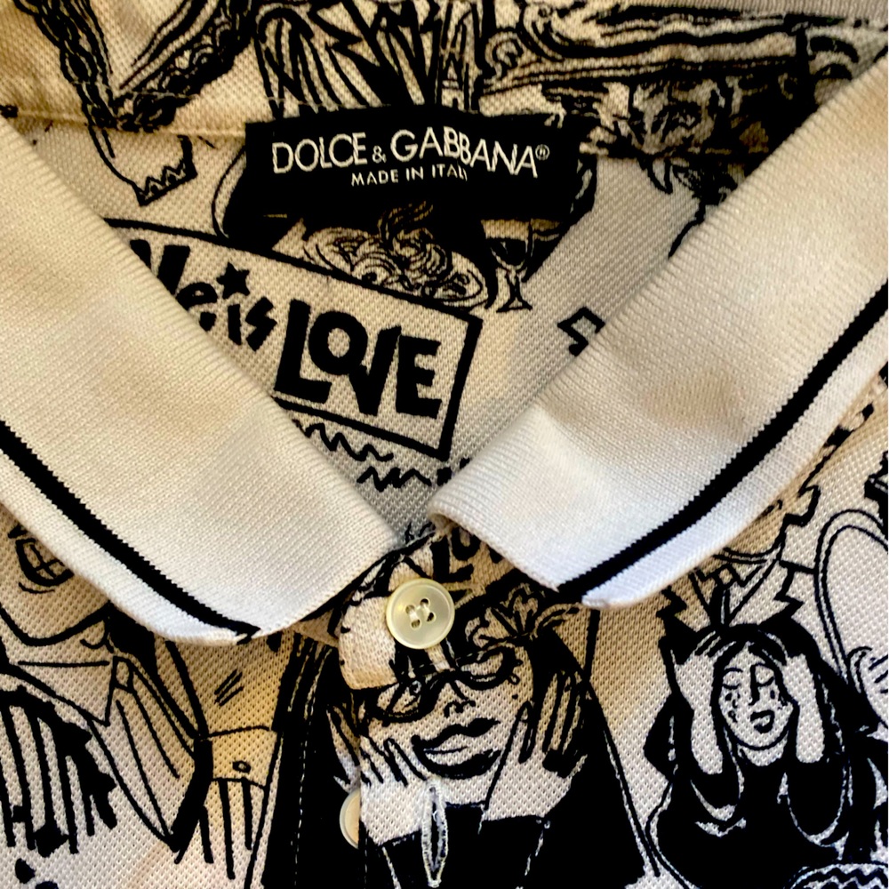 Dolce and Gabanna large nice fit
